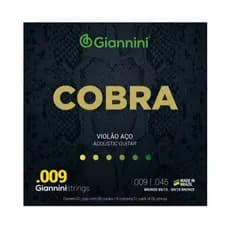 ENCORDOAMENTO PARA VIOLAO COBRA ACO .009 BRONZE GEEWAK