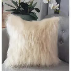 1 Capa Para Almofada Pelucia Pelo Alto Para Decoração Luxo Oferta