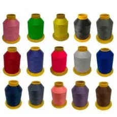 Cone Linha Nylon 60 P/ Costura Bolsa Couro Tapeceiro 80g Mega Hair Forte e Resistente Oferta