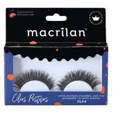 Cílios Postiços Macrilan Efeito Natural CL3-5 Médio Delicado