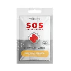 Sachê Termoativado Vita Seiva SOS Salva Cabelo 50g Cod.85693