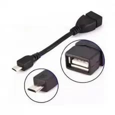Adaptador Conversor OTG Micro USB V8 para USB A Femea OTG Kapbom KAP-461