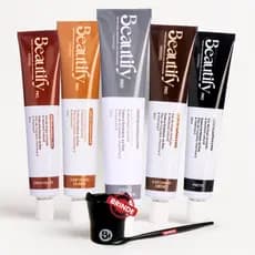 Tintura para Sobrancelha e Cílios Beautify: Vitamina C | Sem PPD | Sem Amônia | Fio Sensíveis