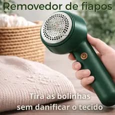 Papa Bolinha Eletrico Removedor Fiapo Tira Pelo de Roupa Sem Fio
