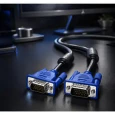 Cabo Vga Vga Macho Macho 1.5M 3M 5M Com Filtro Para Monitor Pc Tv Projetor