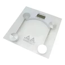 Balança Digital Corporal com Vidro Temperado Premium e Display Digital Para Banheiro Controle de Peso