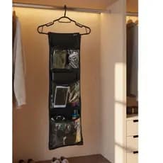 Porta Objetos Armário COMPACTO 24cm X 77cm Organizador Roupeiro Organizadores de porta Cabideiro