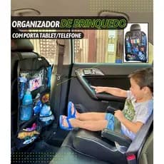 Porta Brinquedo para Carro COM Porta TABLET/TELEFONE/IPHONE porta objetos Veicular