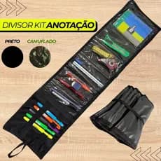 Kit Anotação Curso Formação Operacional Estojo Organizador AMAN/ESA/CFST/CFC/CFO/CFPM