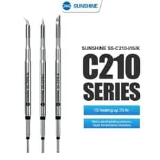 Série GVM C210 Integrado Dicas De Ferro De Solda E Aquecimento Núcleo Eficiente Temperatura Condutora De Calor Recuperação Para T210