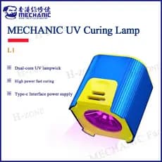 Mechanic L1 Inteligente Curing Lâmpada Verde Óleo Cura Rápida Luz Para Motherboard Telefone Móvel UV Cola Curante De Reparo