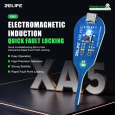 O Testador De Indutância RELIFE XA5 V2.0 Localiza Rapidamente Ponto De Falha Para Testar A Qualidade Dos Indutores Em Pl