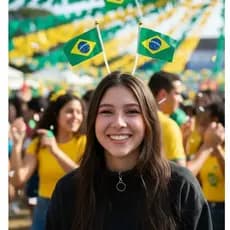 Tiara Bandeirinha Copa Do Mundo