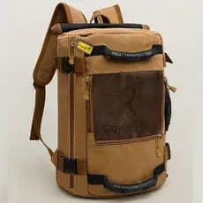 Mochila Mala Grande Espaçosa Masculina Dia a Dia Viagem Trabalho Camping Trilha Bordo Reforçada