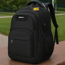 Mochila Notebook Masculina Feminina Cadeado Saída USB/Fone Reforçada Executiva Trabalho Faculdade