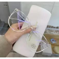 Óculos Feminino Grau Sol Para Descanso Anti Luz Azul Barato Delicado