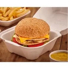100 UN HAMBURGUEIRA REF. TH 03 ISOPOR HAMBUGUER LANCHES PORÇÕES Oferta