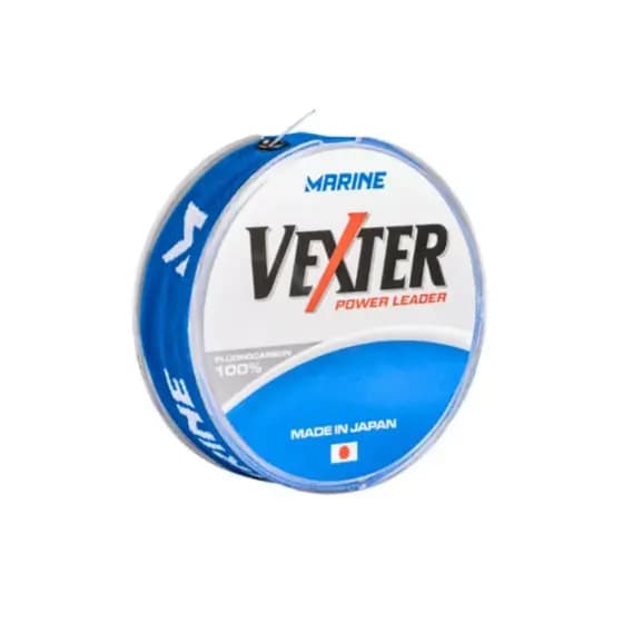 LINHA VEXTER POWER LEADER FLUORORCARBON 100% 0.52MM 37LB MARINE SPORTS