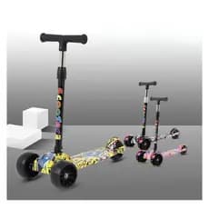 Patinete Scooter Infantil Dobravel Metal 03 Rodas XBL Scooter Até 50KG