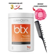 Btox Redutor De Volume Efeito Liso Direto Da Fabrica + Brinde