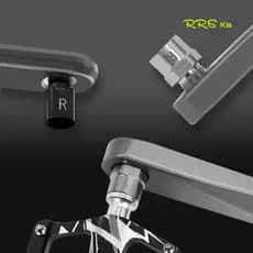 Rrskit Extensão Pedal De Bicicleta Parafusos Espaçadores R66E Extensor Eixo Manivela Acessórios 16MM 20MM