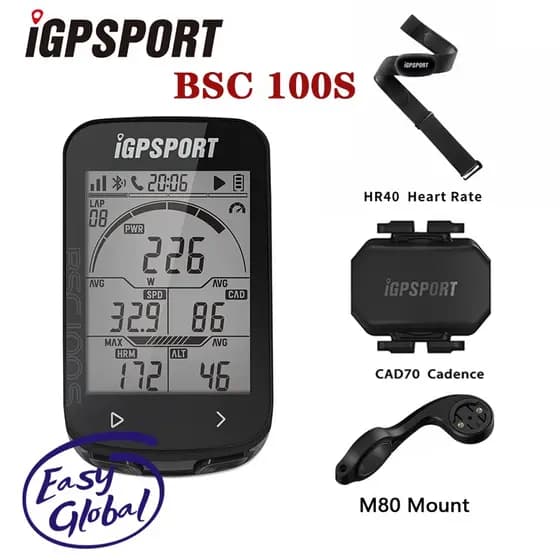 IGPSPORT BSC100S Bicicleta Computador Bluetooth ANT + Sem Fio Odômetro À Prova D' Água Velocímetro