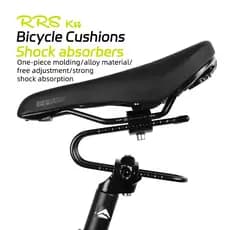 RRSkit Dispositivo De Suspensão De Sela De Bicicleta Para MTB Mountain Road Choques Montagem Liga Mola Aço Amortecedor C