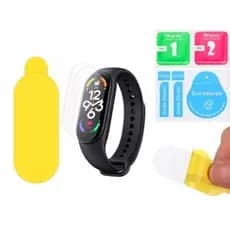 Película protetora de tela tpu Gel para Mi Band 9 8 7 6 5 4