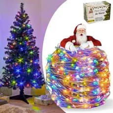 2 pisca pisca bvolt LUZ NATALINA 100 LEDS 10M (110V/220V) FIO TRANSPARENTE 110 e 220v