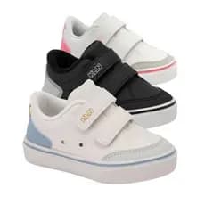 Tênis Infantil Menino Klin Freestyle Tira Autocolante Dia A Dia Escolar Varias Cores ORIGINAL 259044000