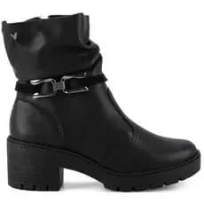 Bota Feminina Mississipi Salto Médio 6,5 Cano Médio Elegante Confortável Macio ORIGINAL J0772