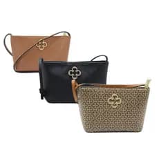 Bolsa Feminina Capodarte Sholder Bag Preto Soft Safiano 4602078