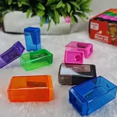 kit Apontador Escolar 5 unid. -  com depósito - Leo Leo - Pronta Entrega  !!!