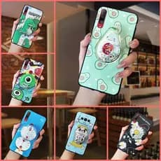 Capa Macia De TPU Para Telefone Doogee V Max S Simplicidade Desenho Animado Durável Resistente À Sujeira Kickstand Prova