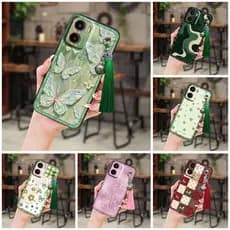 Capa De Telefone Tassel Bell Para MOTO G05/E15 Bolsa Macia À Prova De Choque Desenho Animado D'água Envoltório Completo