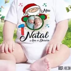 3 body infantil Natal (Qualquer tema)
