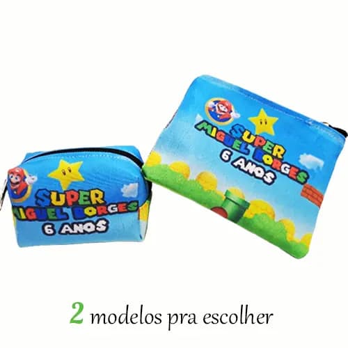 17 Porta de moedas porta níquel Super mario ou o tema que quiser ( Criamos  qualquer arte)