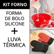 Luva Térmica Para Forno Par De Luvas Termicas Cozinha Pegador Térmico Protetora Silicone Churrasco