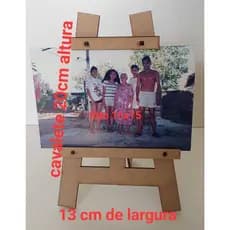 Kit 10 Porta-Retratos 10x15 Cavalete Horizontal