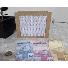 Cofre Desafio 1 Mil Método Japonês - Baú Poupança Cofrinho