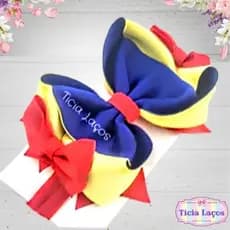 Faixinha da Branca de Neve/ Tiara da Branca de Neve/ Faixa de bebê