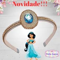 Tiara da Jasmine / Tiara princesa Jasmine / Tiara infantil