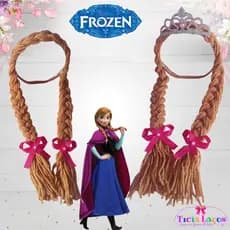 Faixinha da Anna Frozen / Tiara bebê Ana Frozen com coroa
