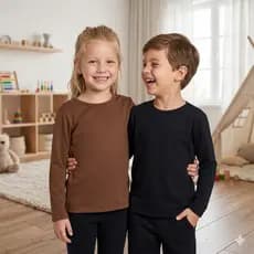 Blusa Térmica Infantil Unissex Juvenil Segunda Pele Peluciada ,frio 1 ao 16