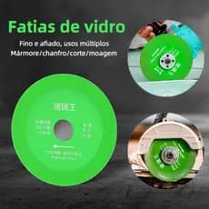Discos De Corte De Vidro 4 Polegadas 100mm Lâmina De Serra Diamantada Ultrafina Polimento De Mármore Cerâmica