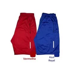 Kit 2 Bermudas Adulto Dry Fit Com Bolsos  Forrada Ótima Para Academia Futebol