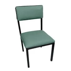 Cadeira Pedicure e Manicure Baixa Tipo Cirandinha Fixa Verde Musgo