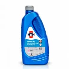 Redutor de pH e Alcalinidade Extra Forte Para Limpeza e Manutenção de Piscina 1 Litro HTH