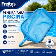 Peneira Plastica Cata Folhas Para Limpeza De Piscinas