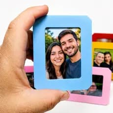 Porta Retrato para foto 5x7 - Moldura para Foto 5x7 - Mini Porta Retrato Pequeno